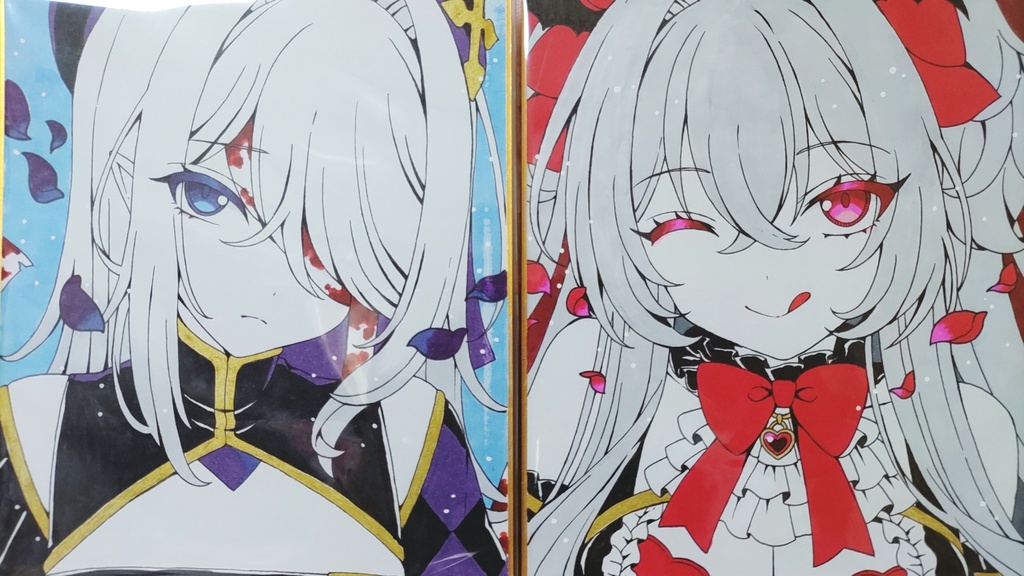 【受注制作:10月~】直筆色紙【納期1か月前後】