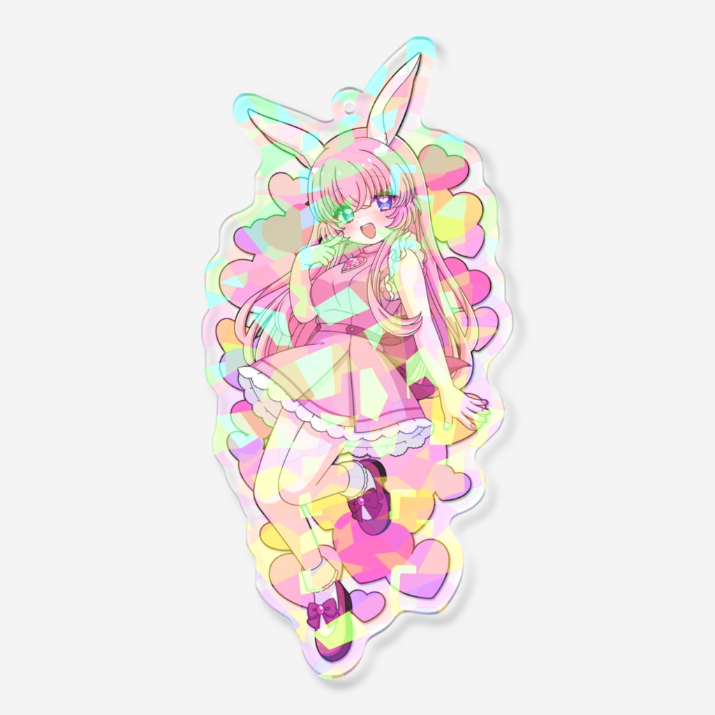 【通販限定】カレン&ふわこアクリルキーホルダー【COMITIA156新規絵】