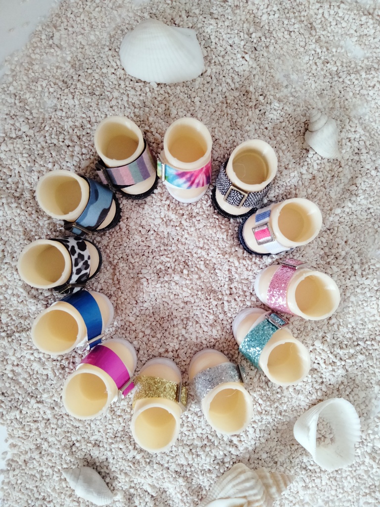 キラキラ★サンダル 10~12cmぬい用