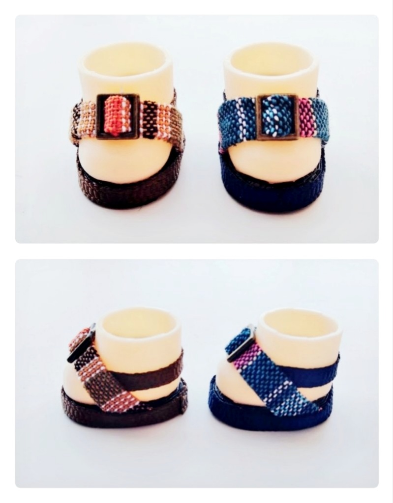 バックストラップサンダル 10~12cmぬい靴