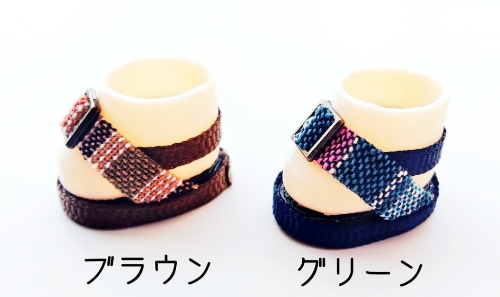 バックストラップサンダル 10~12cmぬい靴