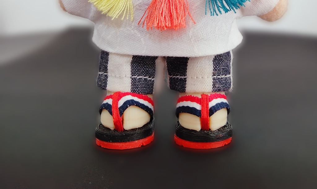 トングサンダル 10~12cmぬい靴