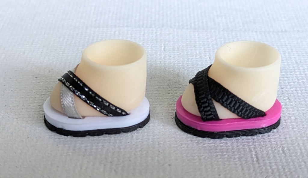 クロスサンダル(10㎝・12㎝ ぬい用)