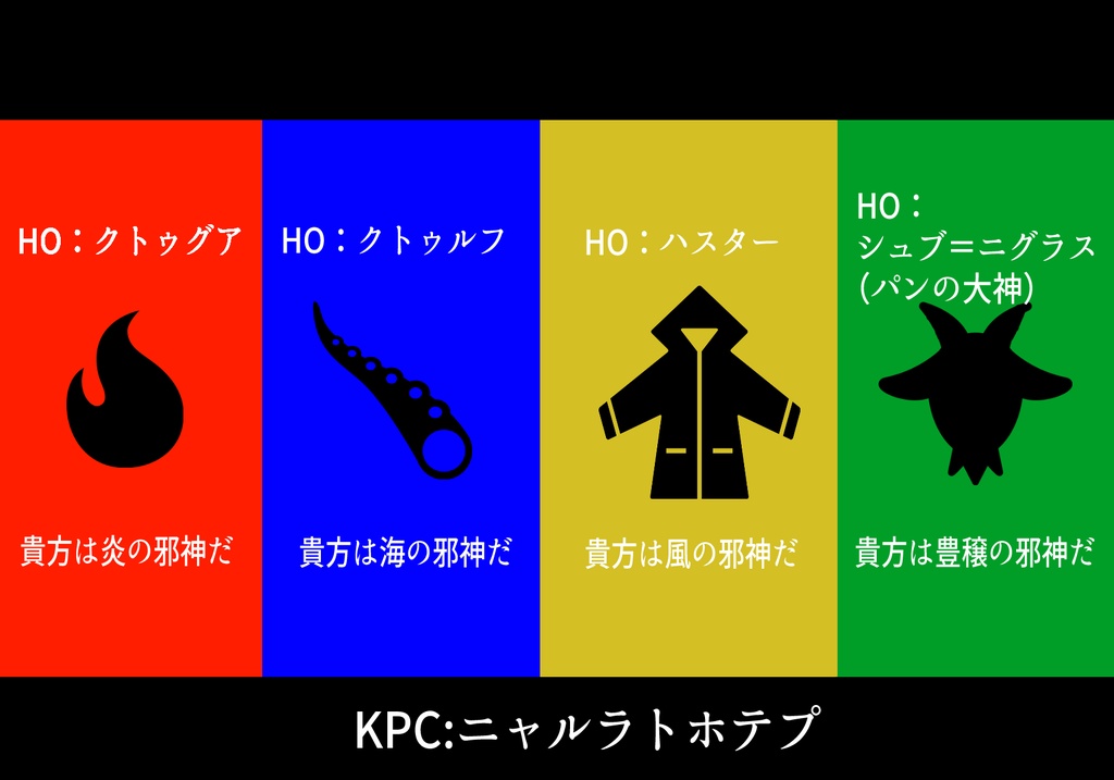 【CoC】世界平和は混沌に堕とした後で