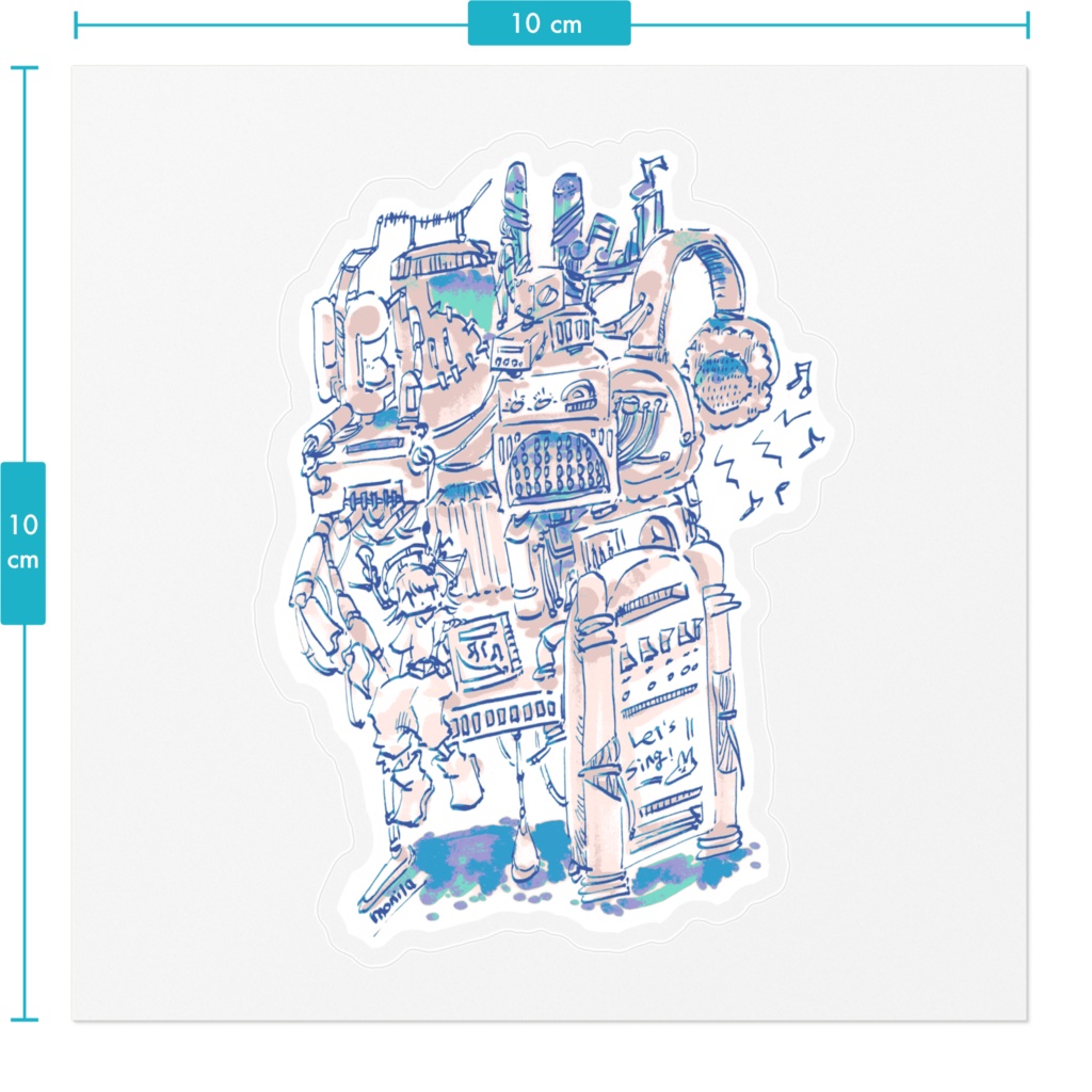 【ステッカー】ぽっぷそんぐ