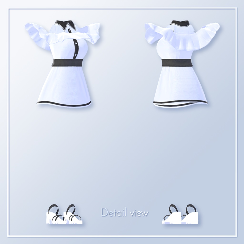 (PB対応) 【舞夜,Maya】オフショルダーワンピース off shoulder onepiece