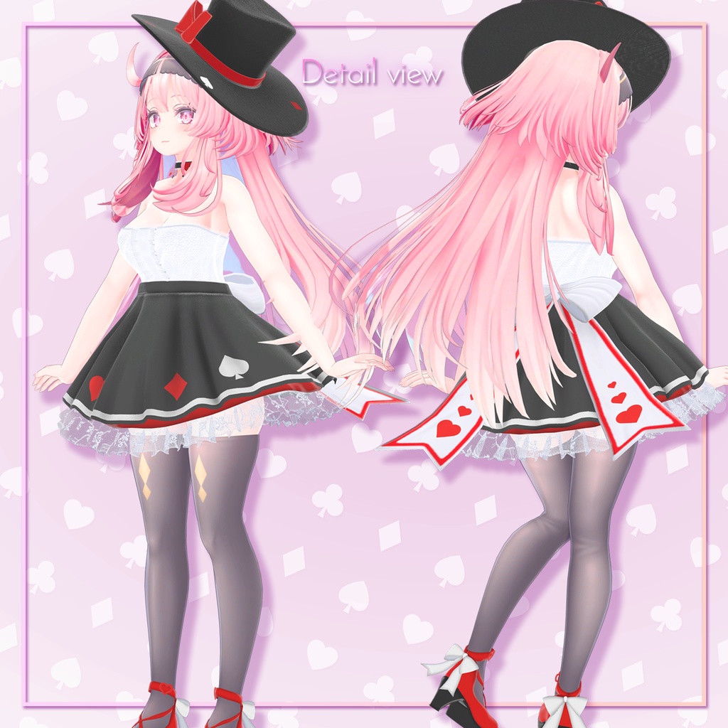 (PB対応) 【セレスティア,舞夜】マジシャンドレス magician dress