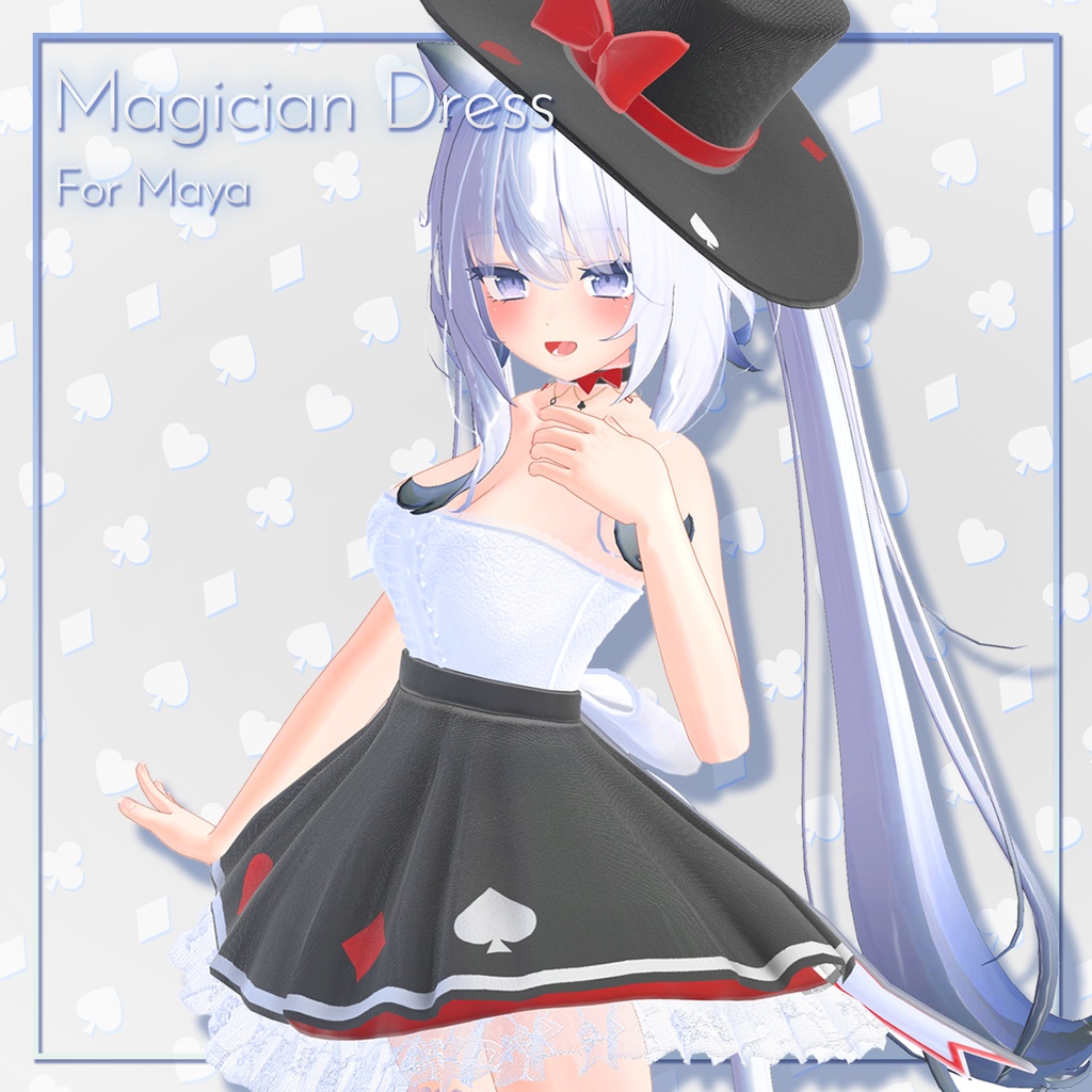 (PB対応) 【セレスティア,舞夜】マジシャンドレス magician dress