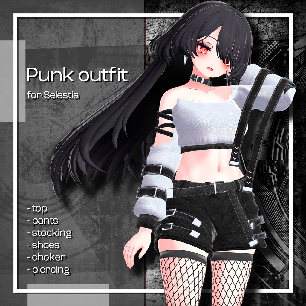 (PB対応) 【セレスティア】 Punk outfit