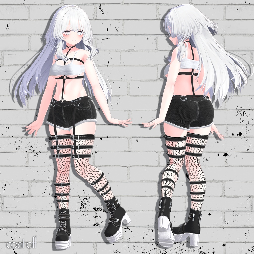 (PB対応) 【セレスティア,selestia】 Coat Harness Outfit コート·ハーネス·アウトフィット