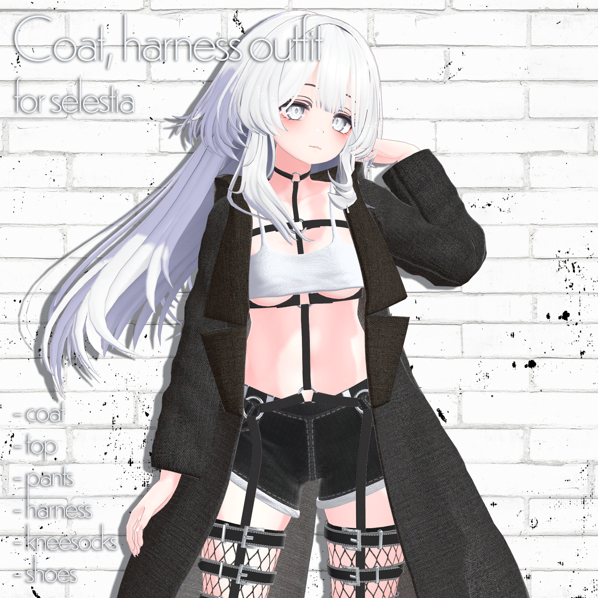 (PB対応) 【セレスティア,selestia】 Coat Harness Outfit コート·ハーネス·アウトフィット