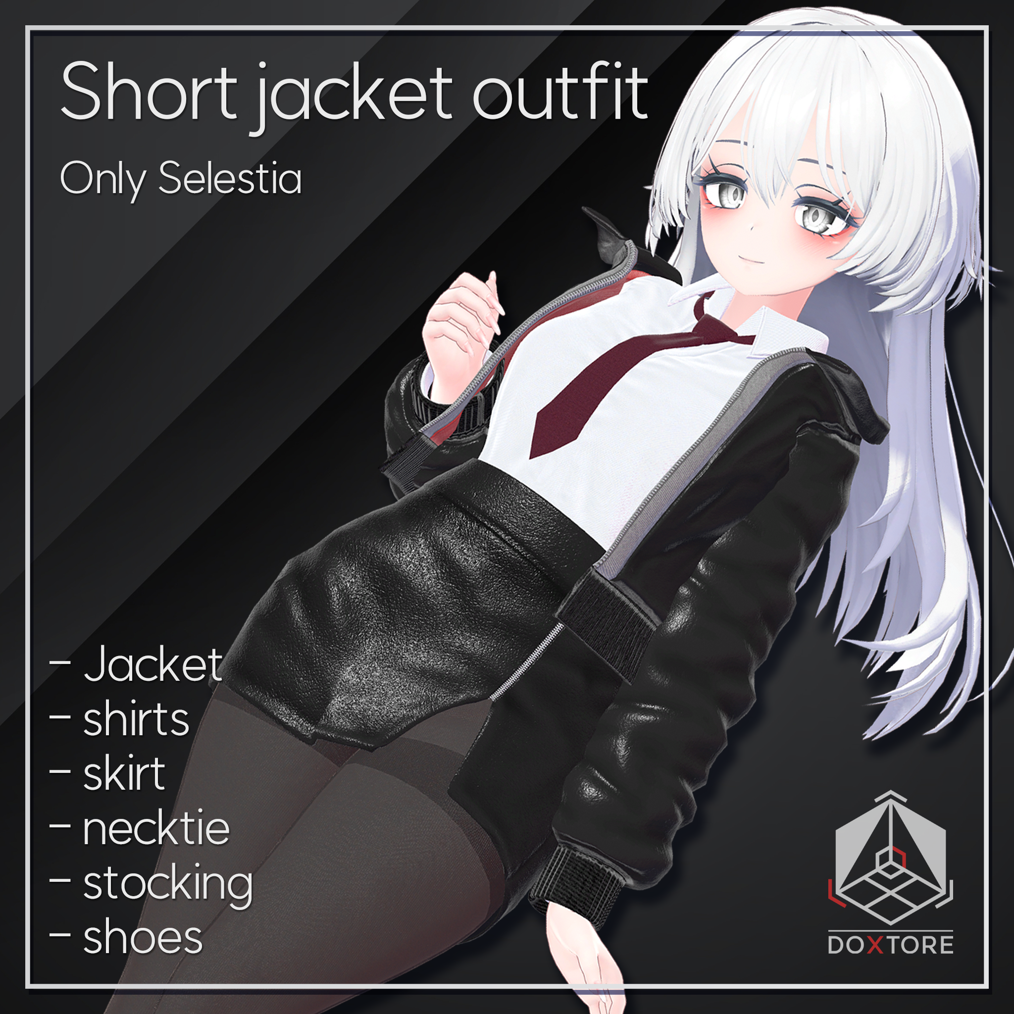 (PB対応) 【セレスティア,selestia】 Short jacket outfit ショートジャケットコーデ