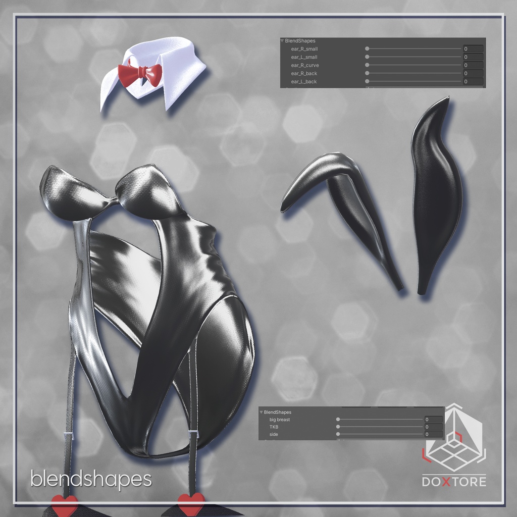 【セレスティア,selestia】 オープンバニースーツ open bunny suit