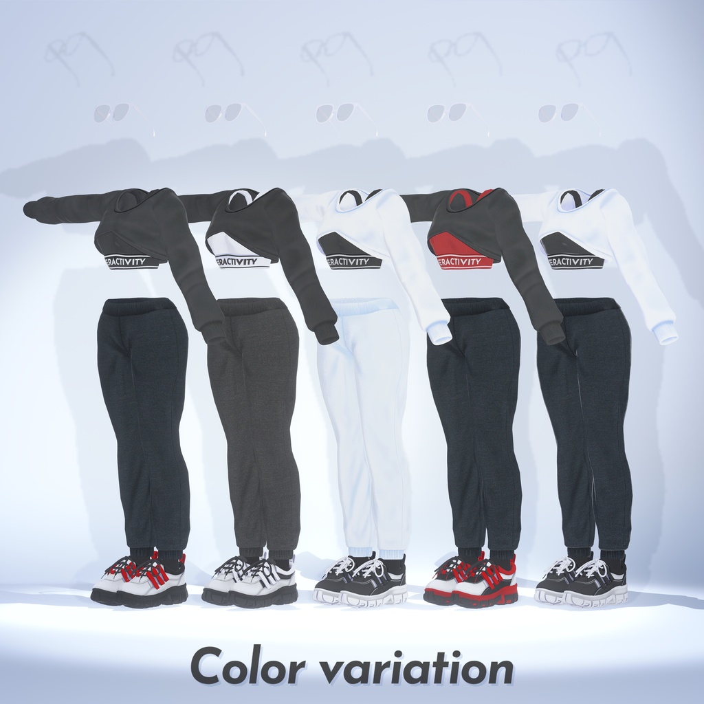 【舞夜,桔梗,セレスティア】 TRAINING WEAR トレーニングウェア