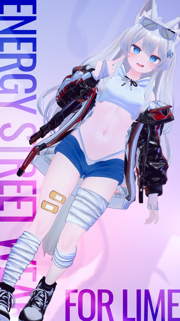 【7アバター対応】 Energy Street Wear