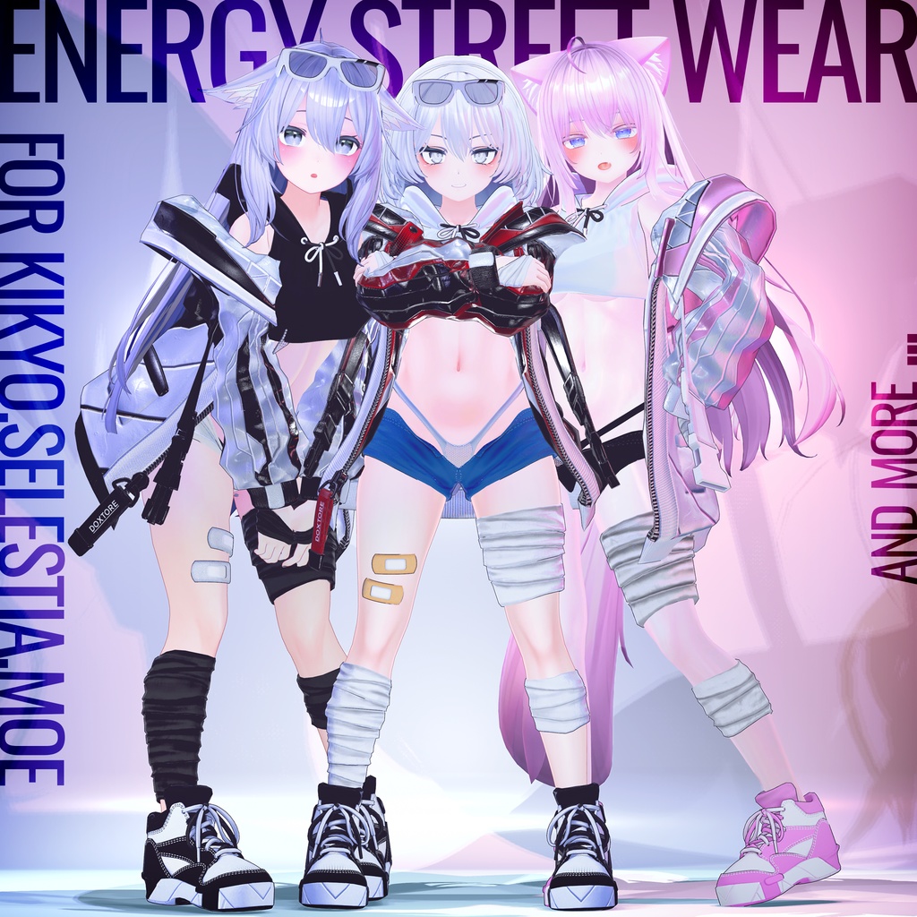 【7アバター対応】 Energy Street Wear