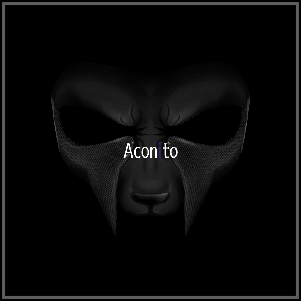 VRC向けオリジナル3Dモデル アコニト