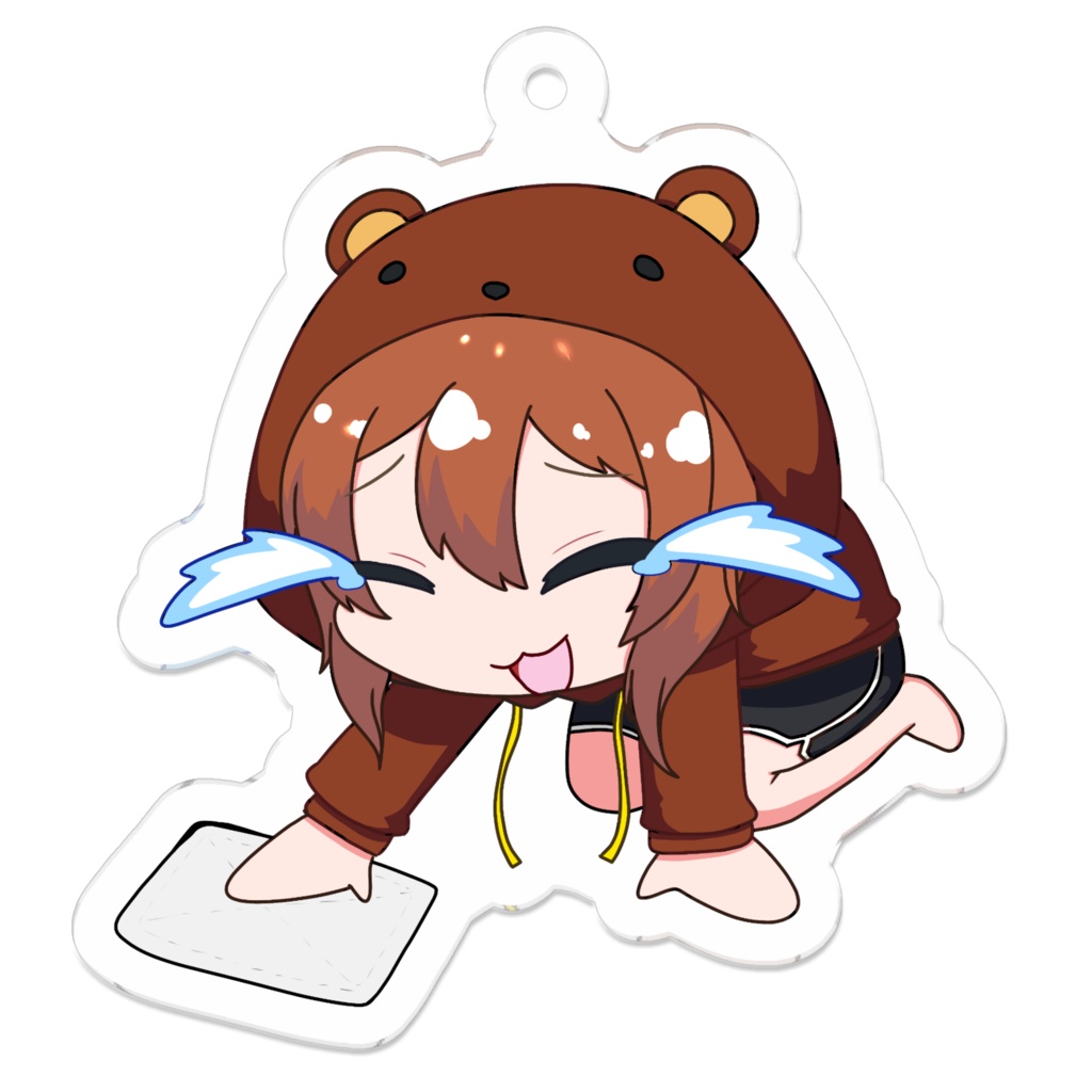 床拭きみこちゃんアクキー