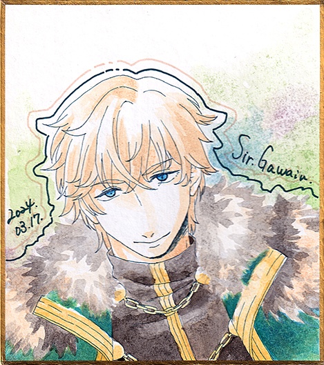 春コミ頒布色紙