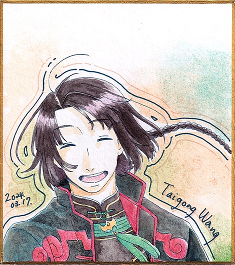 春コミ頒布色紙