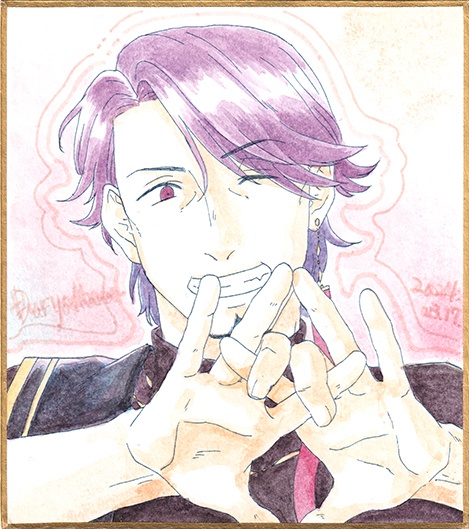 春コミ頒布色紙