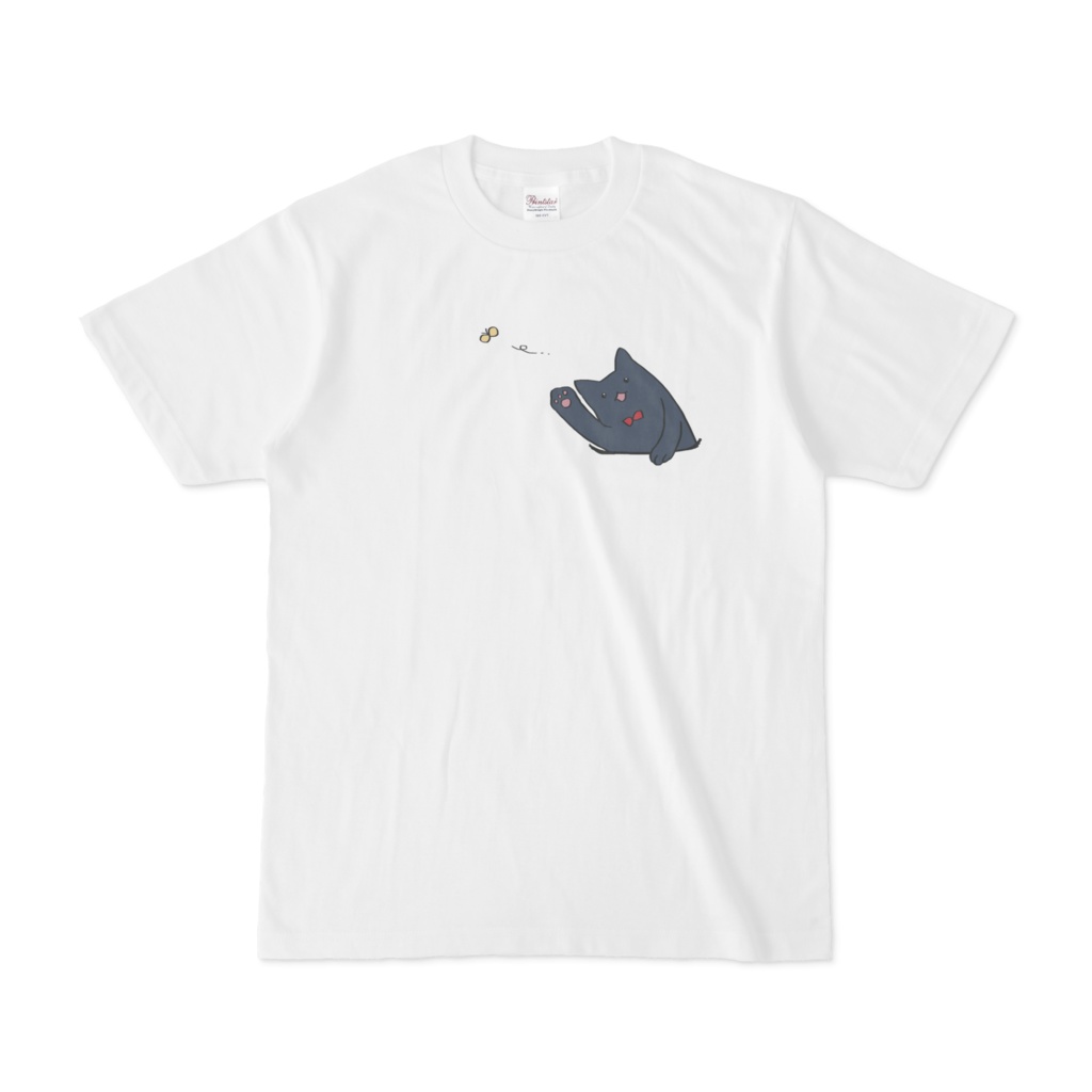 くろねこまめこTシャツ