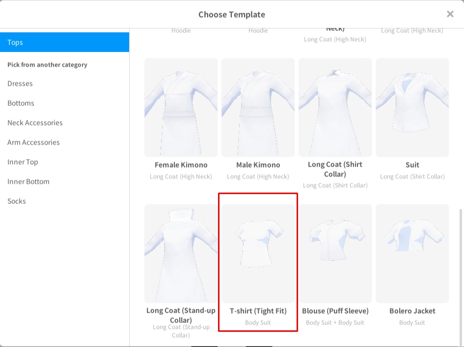【VRoid】Ahegao Tight T-shirt