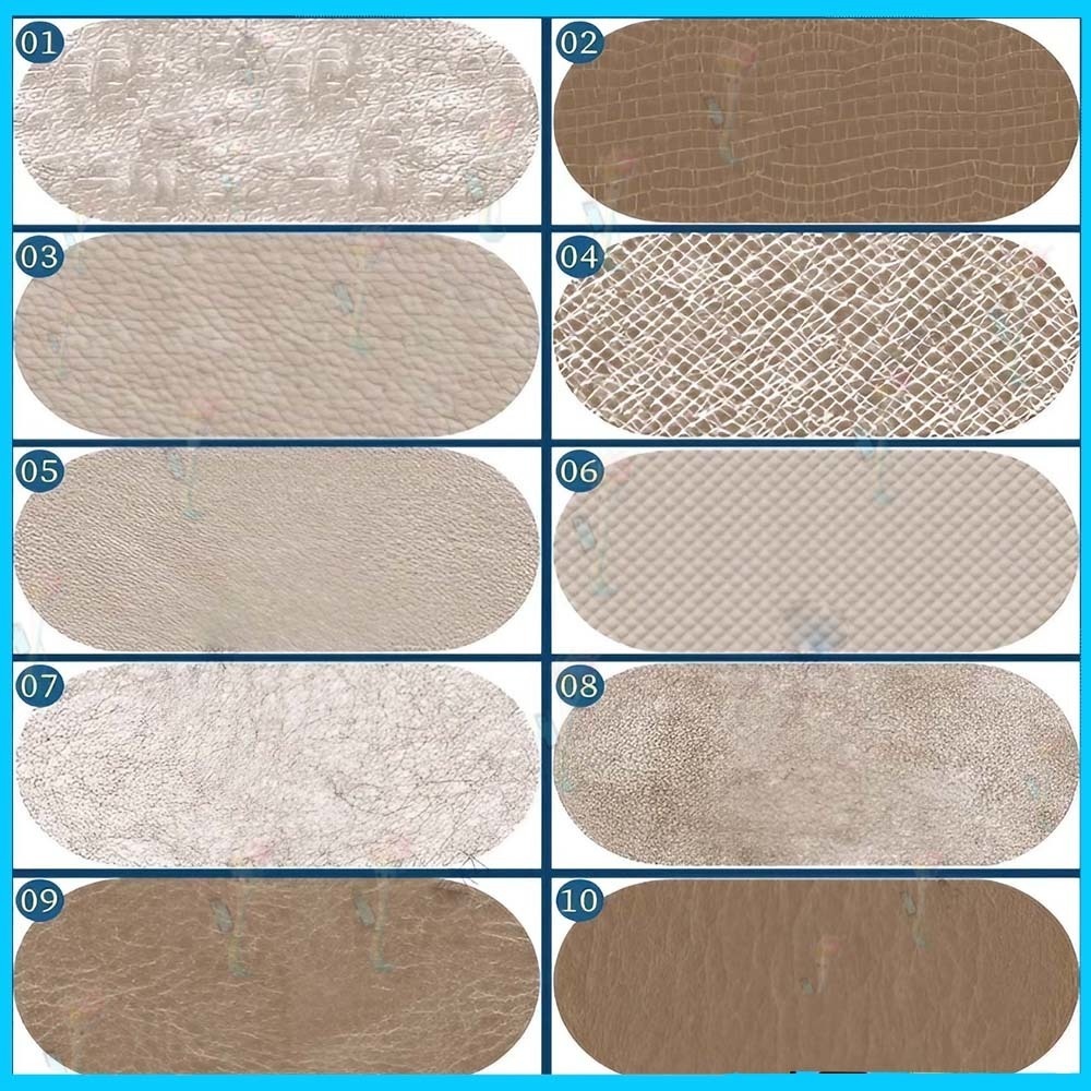 ProcreateとPhotoshop用のリアルレザースタンプブラシ60種類 - テクスチャ素材