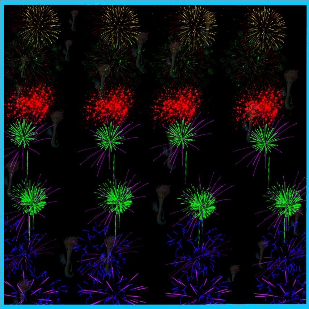 ProcreateとPhotoshop用の60種類の花火ブラシセット - 花火とエフェクト