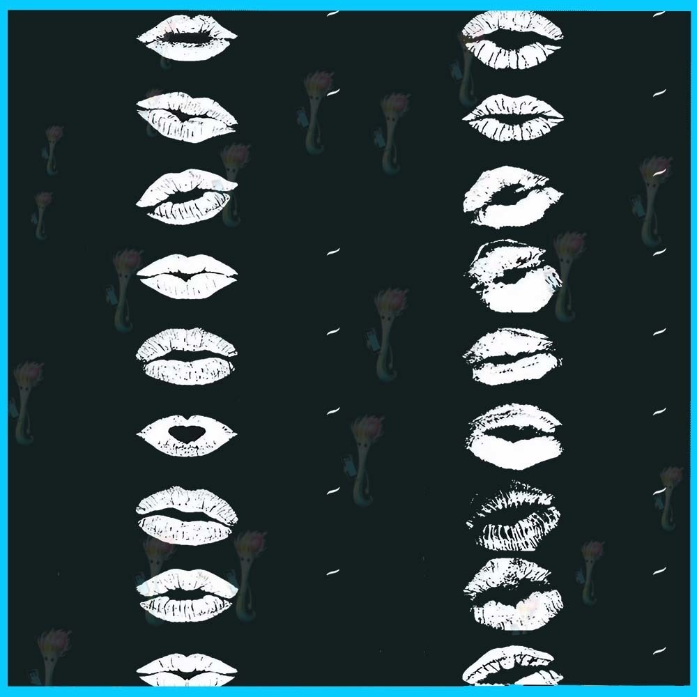 ProcreateとPhotoshop用の60種類の唇とキスマークのブラシセット - ポップアート、装飾、ファッション素材