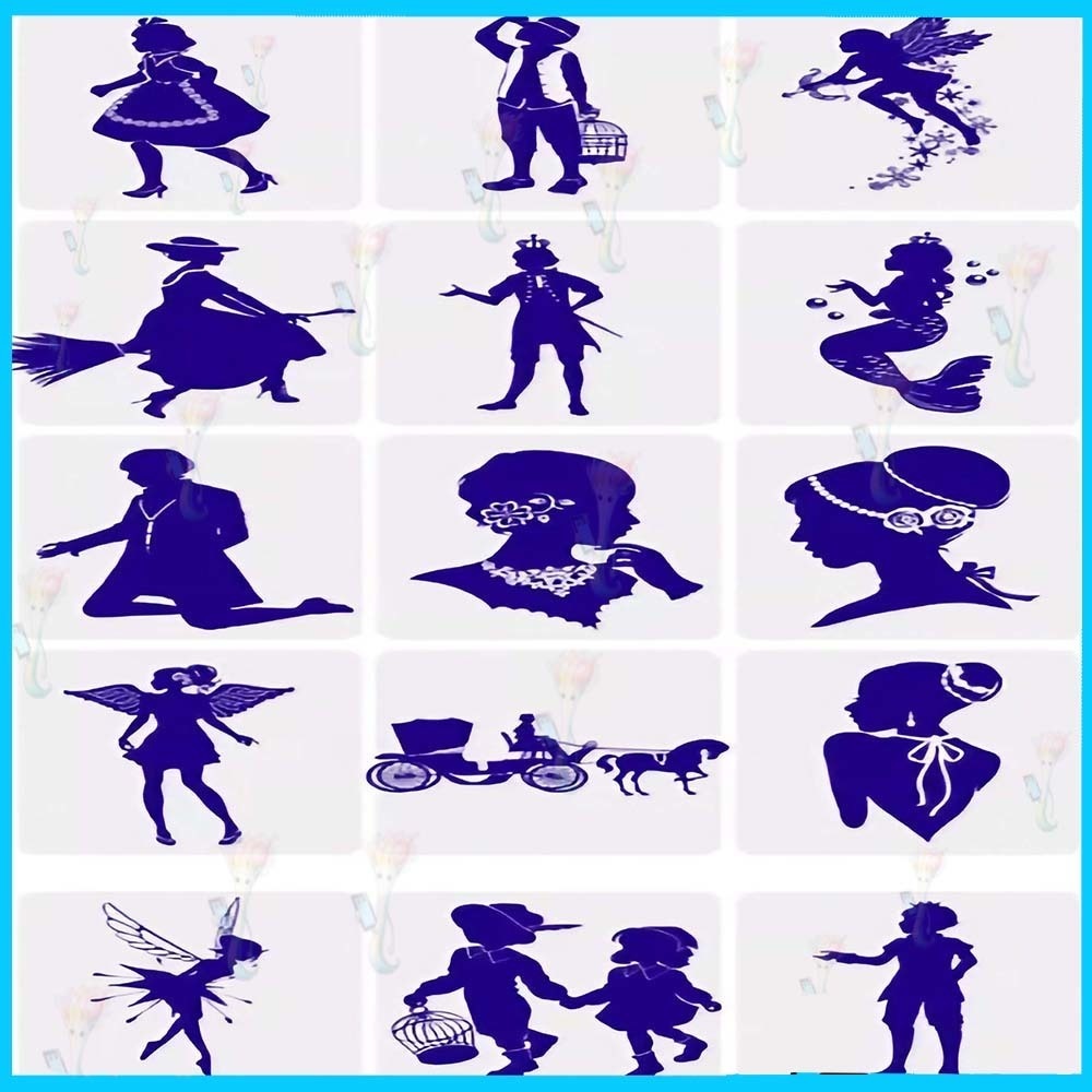 Procreate & Photoshop用 不思議の国のアリスモチーフブラシセット42種類 - ファンタジー、童話、キャラクターデザイン素材