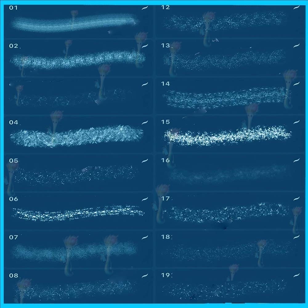 プロクリエイト&Photoshop用 36種 レトロ・オールドテクスチャブラシセット - ヴィンテージ・グランジ・ノスタルジー表現素材