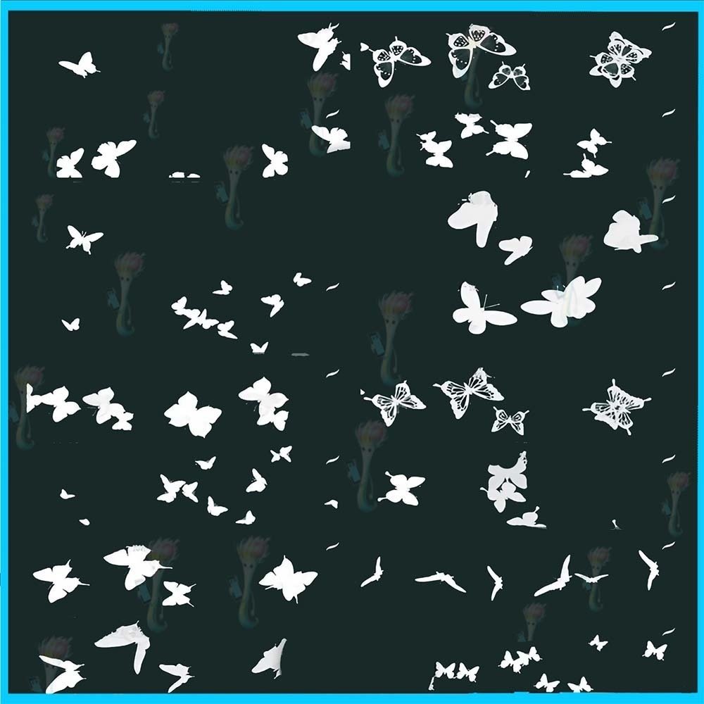 Procreate 用の美しい2色の蝶と飛翔昆虫ブラシセット35種類 - イラスト、デコレーション、装飾素材