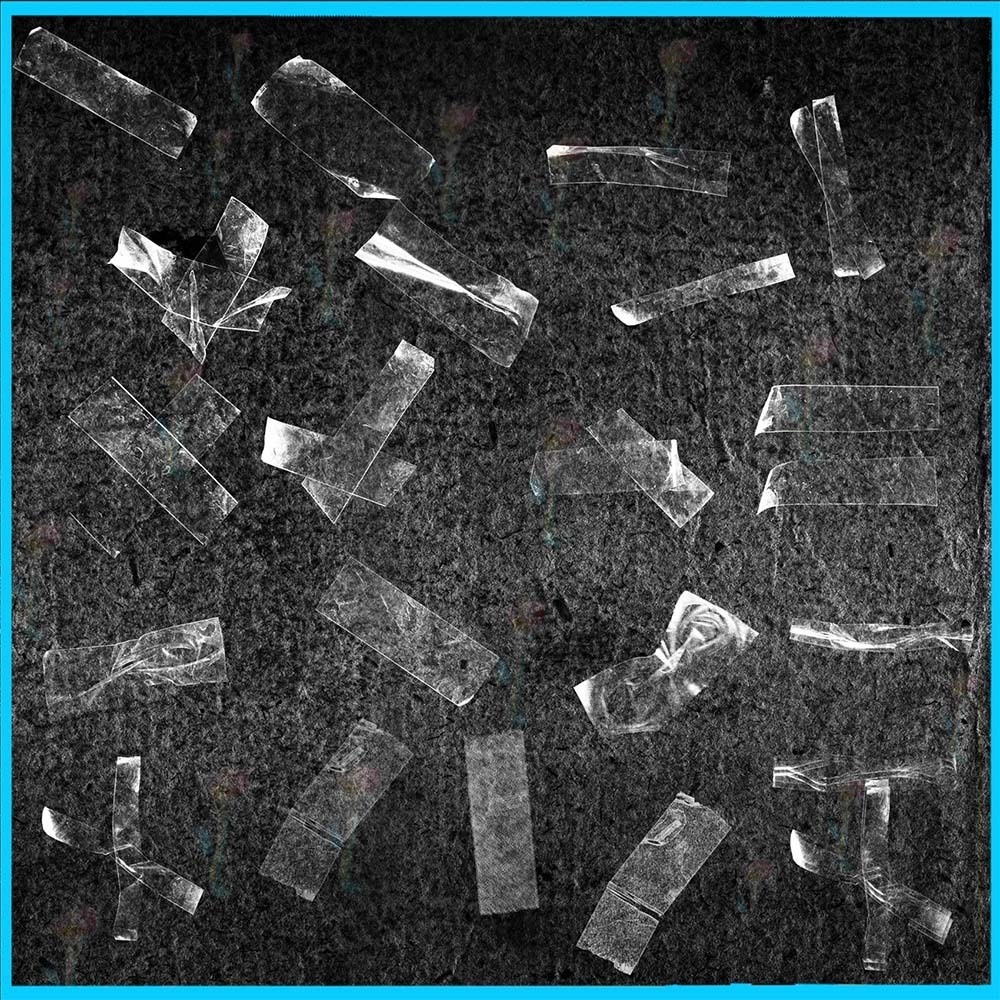 プロクリエイト&Photoshop用 50種 透明テープ・粘着テープブラシセット - 現実的なしわ・破れ・装飾素材