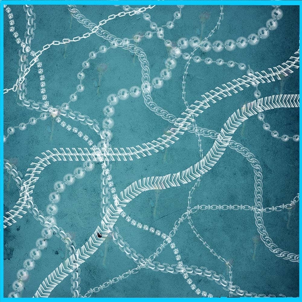 プロクリエイト&Photoshop用 22種 メタルチェーンブラシセット - ネックレス・ジュエリー装飾・線画素材