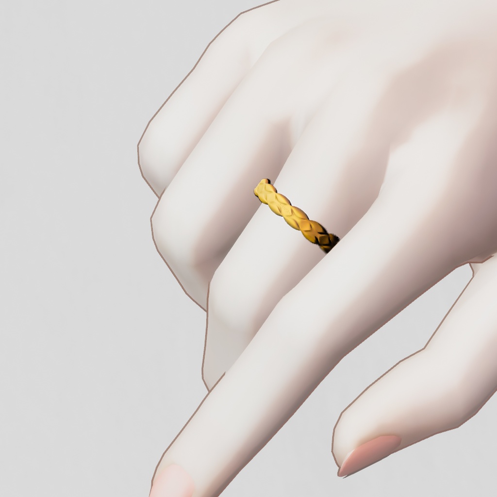 【VRChat】ガーネル Ghanel Crushed Ring
