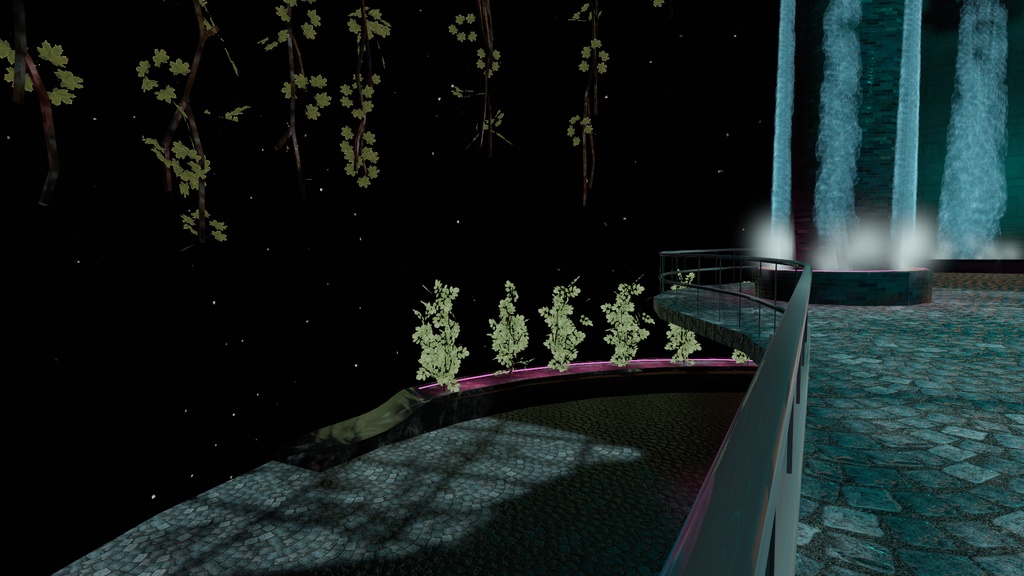 Avatar World for VRChat Platform in Space