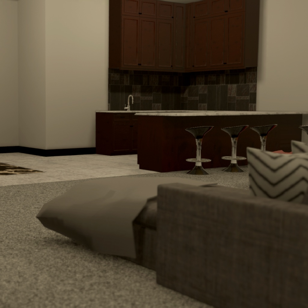LA Style Mansion and Home Props made for VRChat