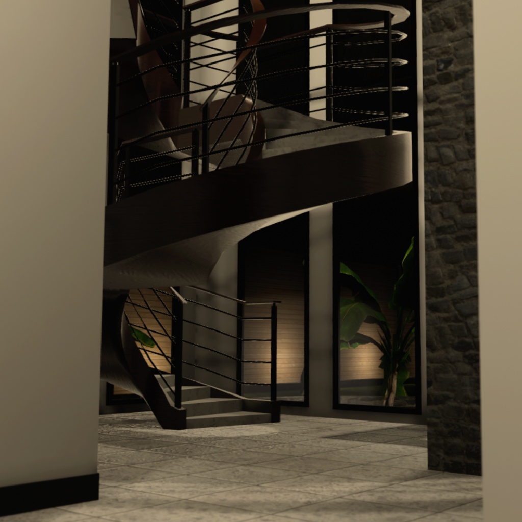 LA Style Mansion and Home Props made for VRChat