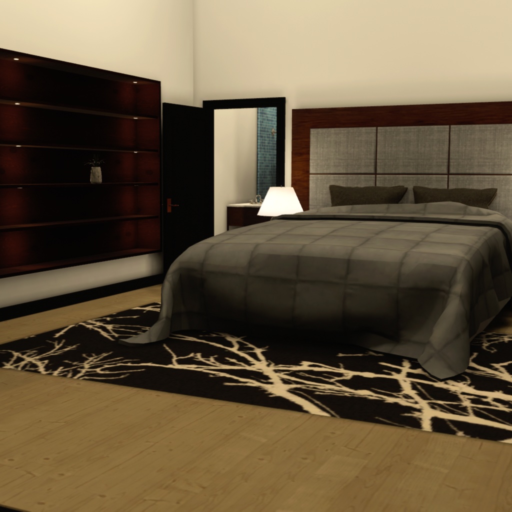 LA Style Mansion and Home Props made for VRChat