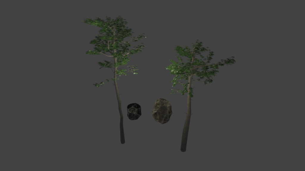 Home in the Woods VRChat Avatar World and Home Props