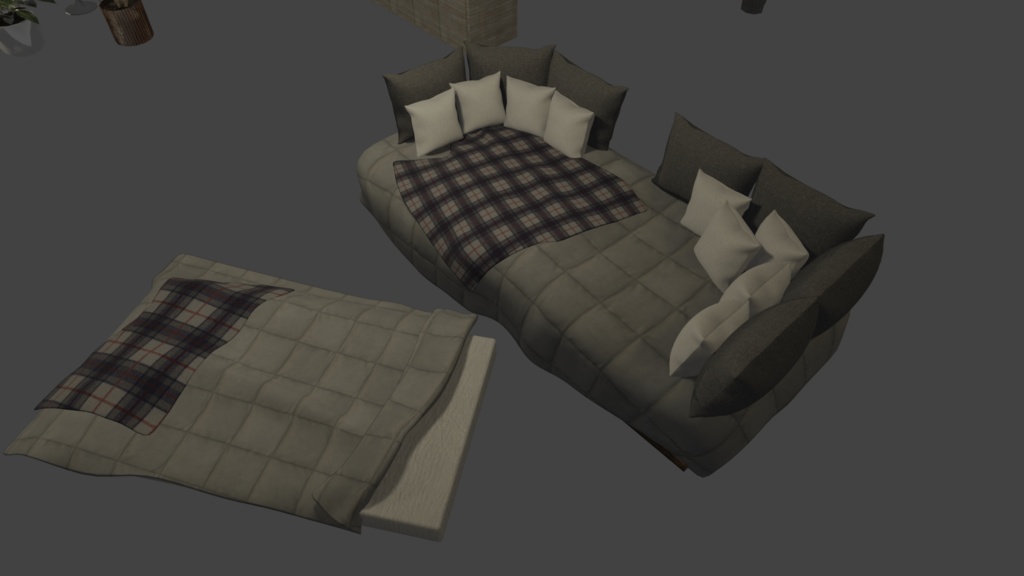 Home in the Woods VRChat Avatar World and Home Props