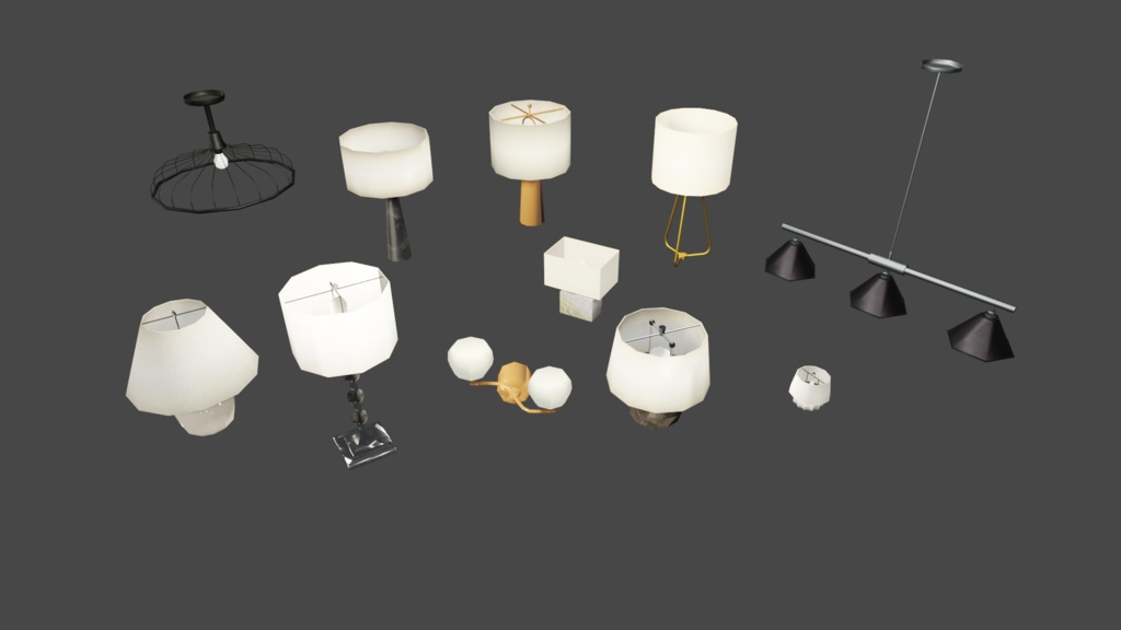 Interior and Furniture Prop Pack VRChat