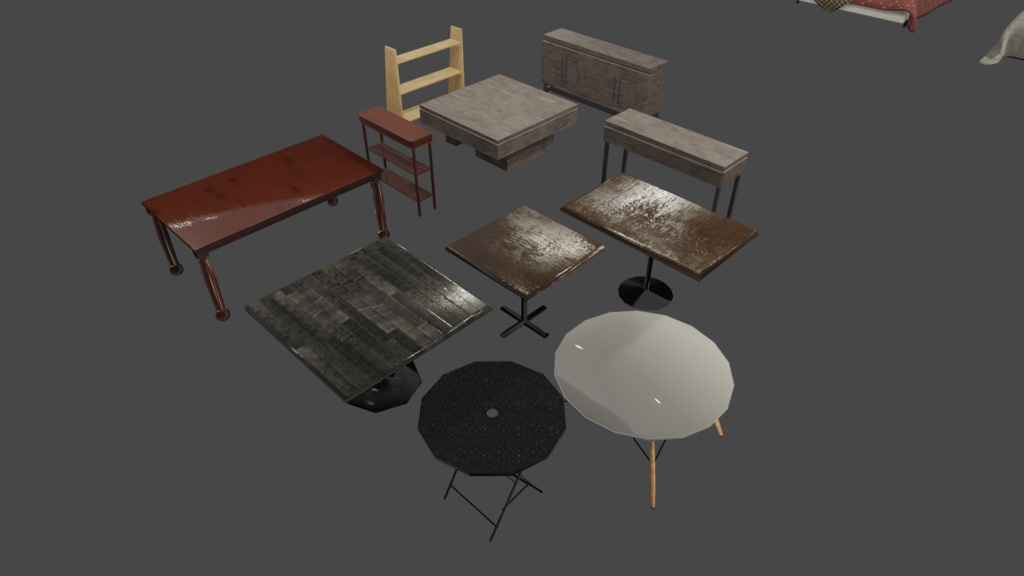 Interior and Furniture Prop Pack VRChat