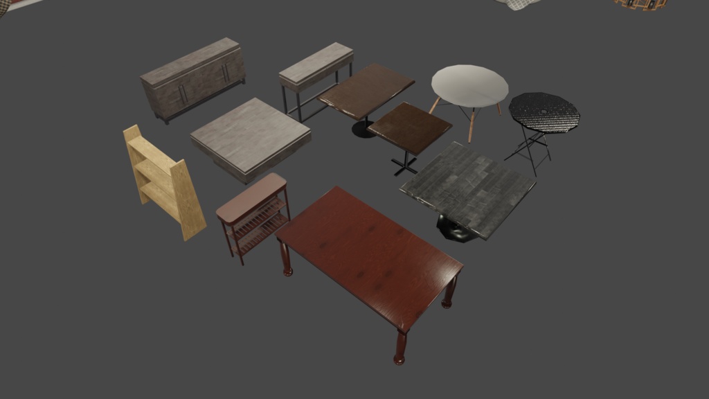 Interior and Furniture Prop Pack VRChat