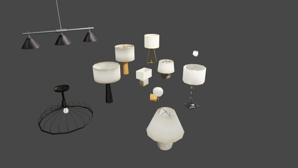 Interior and Furniture Prop Pack VRChat