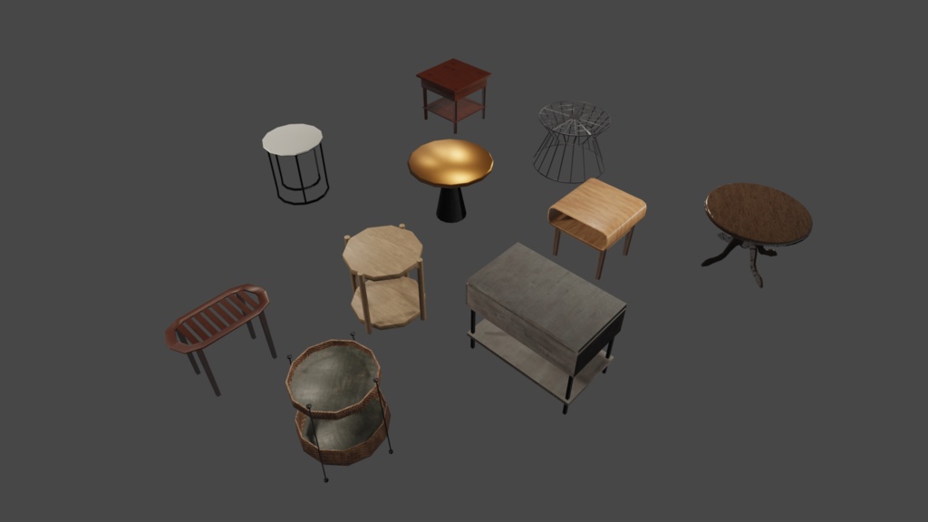 Interior and Furniture Prop Pack VRChat