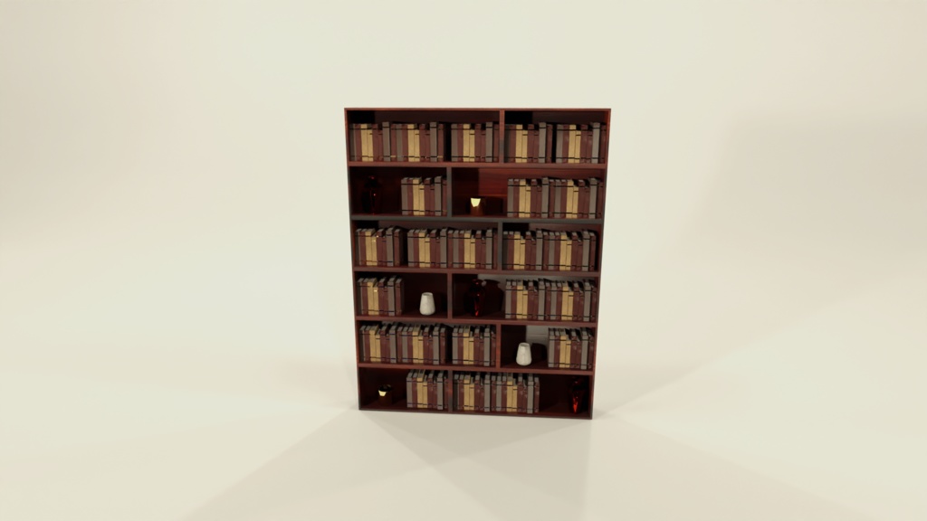 Circular Room and Furniture Props Designed for VRC