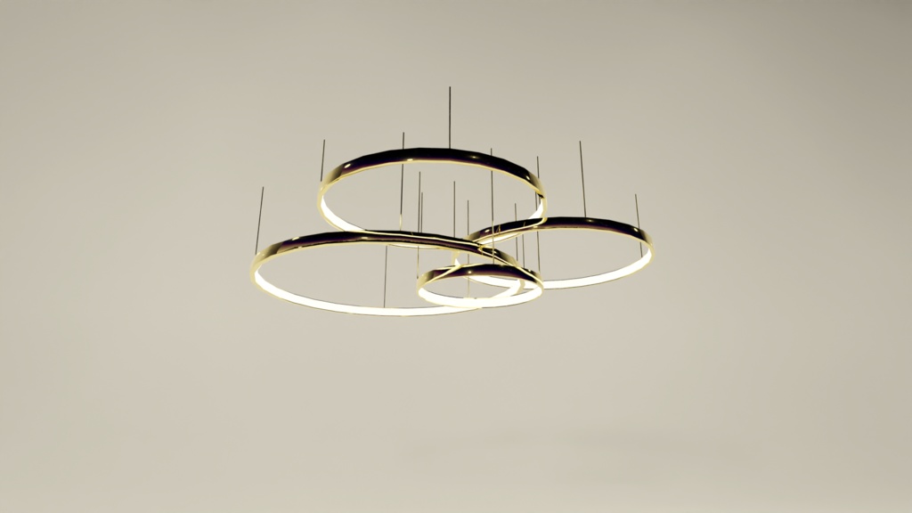 Circular Room and Furniture Props Designed for VRC