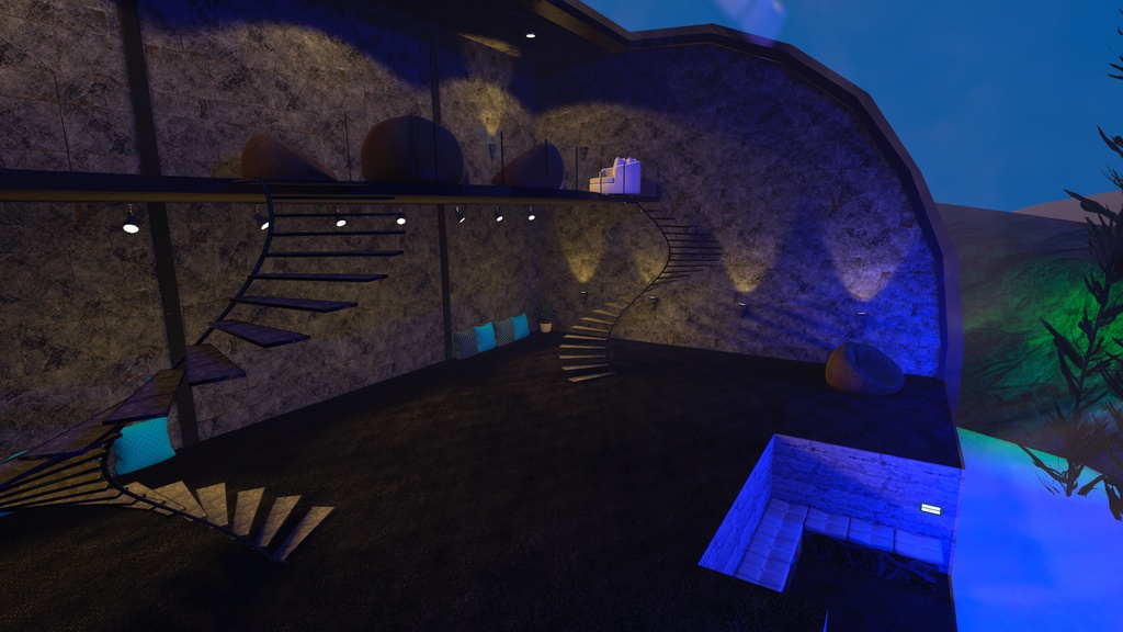 VRChat Home World Rock Bottom